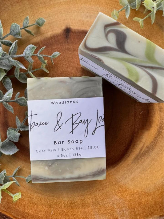 Tobacco and Bay Leaf Goat Milk Soap